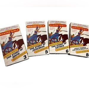 Children's Heroes of the Bible #3 #5 #6 #8